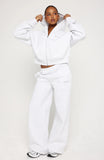 Test Drive Wide Leg Sweatpants Grey Marle