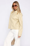 Cool City Life PU Jacket Blonde