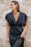 Ailbhe Top Black Polka Dot