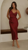 Audrey Maxi Dress Wine