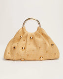 Calista Raffia Tote Bag
