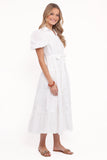 Louella Maxi Dress White