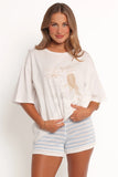 Mia Graphic Tee Golden Hour