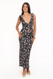 Giarda Maxi Skirt Dark Floral