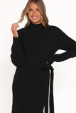 Aerin Knit Dress Black
