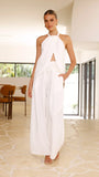 Melinda Halter Top White