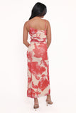 Jasmine Maxi Dress Red Floral