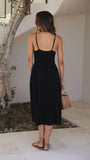 Zoey Midi Dress Black