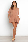 Winny Romper Mocha