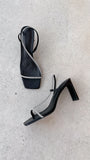 Kaye Heels Black Diamante