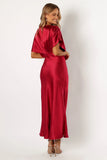 Ricki Maxi Dress Ruby Wine