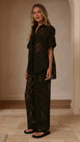 Mollie Lace Pants Black