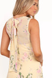 Keani Maxi Dress Yellow Floral