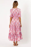 Kelda Dress Pink Purple