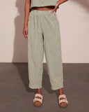 Dockside Days Striped Wide Leg Pants