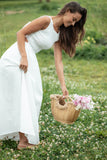 Lillie Maxi Dress White