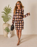 Talvi Crochet Cover Up Mini Dress