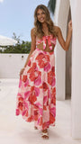 Melanie Maxi Skirt Rosalie Print