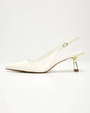 Pavilion Leather Slingback Heels