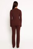 Adrienne Knit Pant Chocolate