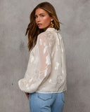 With You Satin Blouse