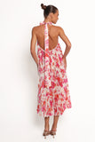 Sirmione Maxi Dress Pink Floral