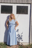 Leonie Dress Pale Blue