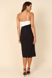 Xiomar Dress White Black