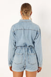 Danielle Romper Medium Denim