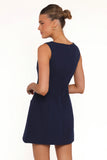 Lorne Sleeveless Mini Dress Navy