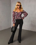 Mayia Peplum Top