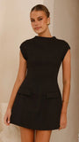 Fiona Mini Dress Black