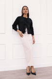 Wilde Bow Front Cardigan Black