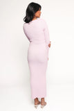 Teodora Midi Dress Pink