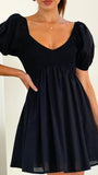 Sahirah Mini Dress Black