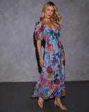 Sweet Blooms Floral Maxi Dress