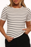 Kimmie Knit Top Stripe