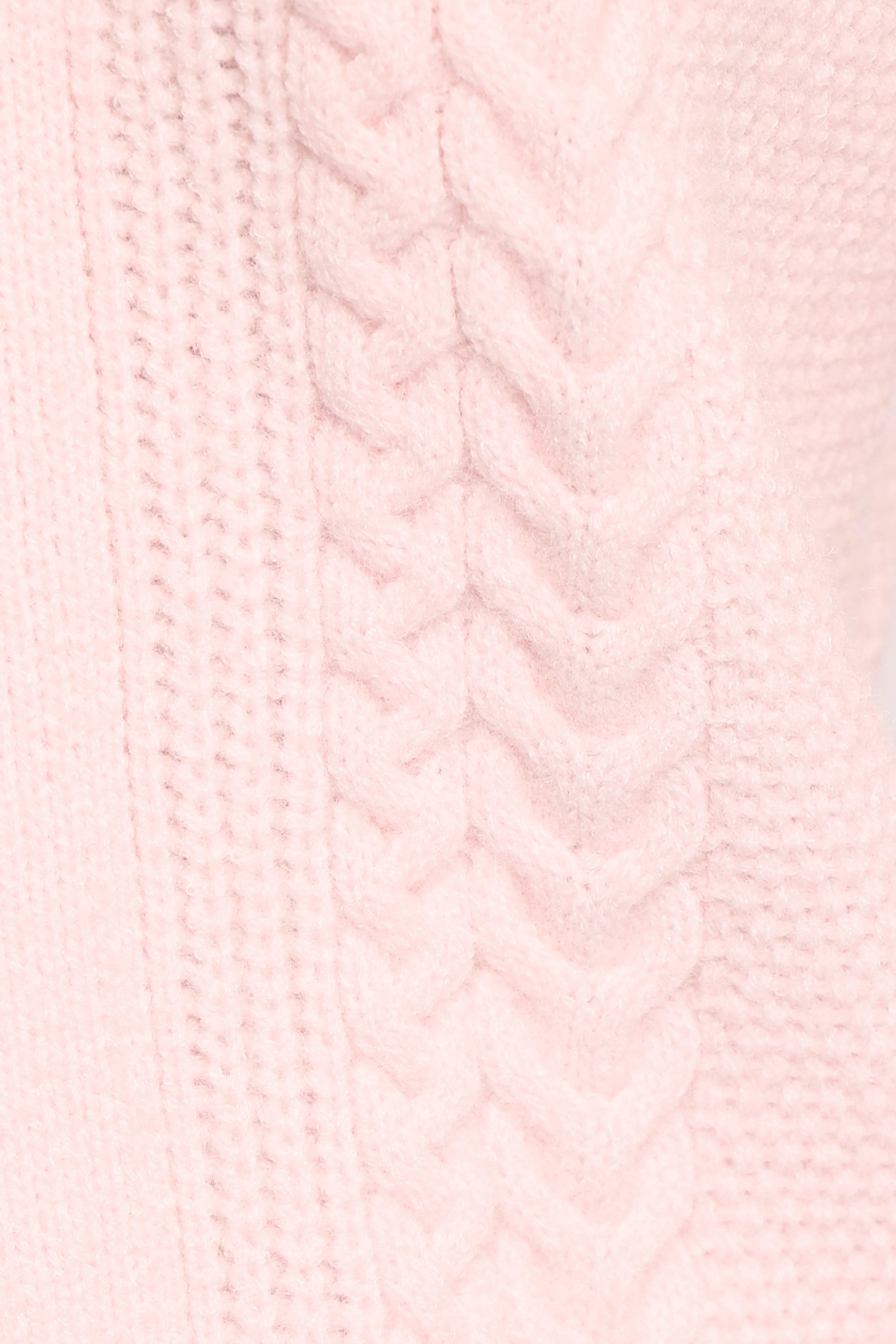 Cherri Single Tie Cardigan Pink