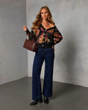 Paulino Printed Cardigan