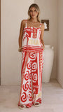 Yiota Pants Palmeras Print