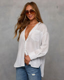 Gabie Collared Button Down Top