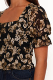 Lucie Top Midnight Taupe
