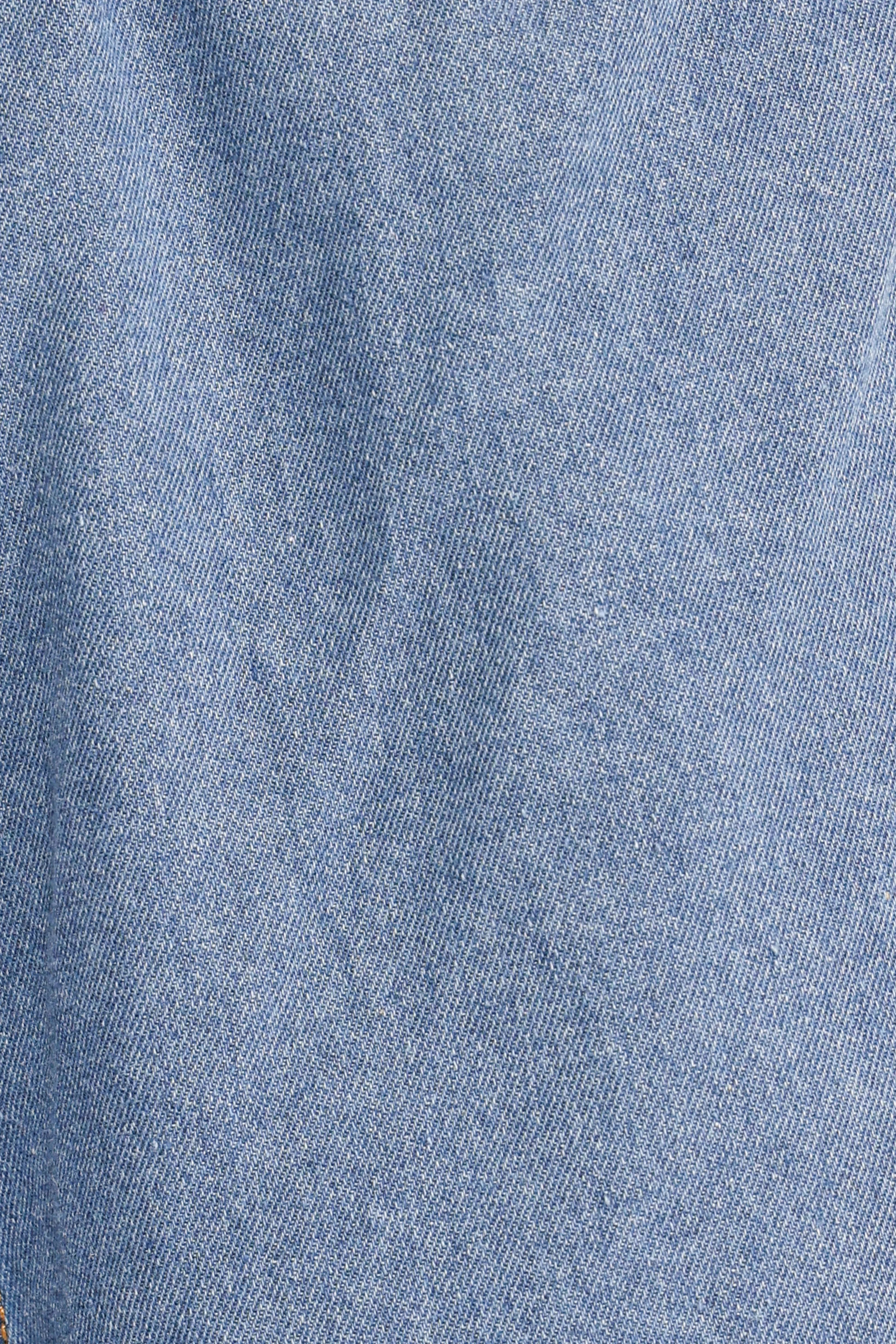 Graciana Denim Short Set Blue