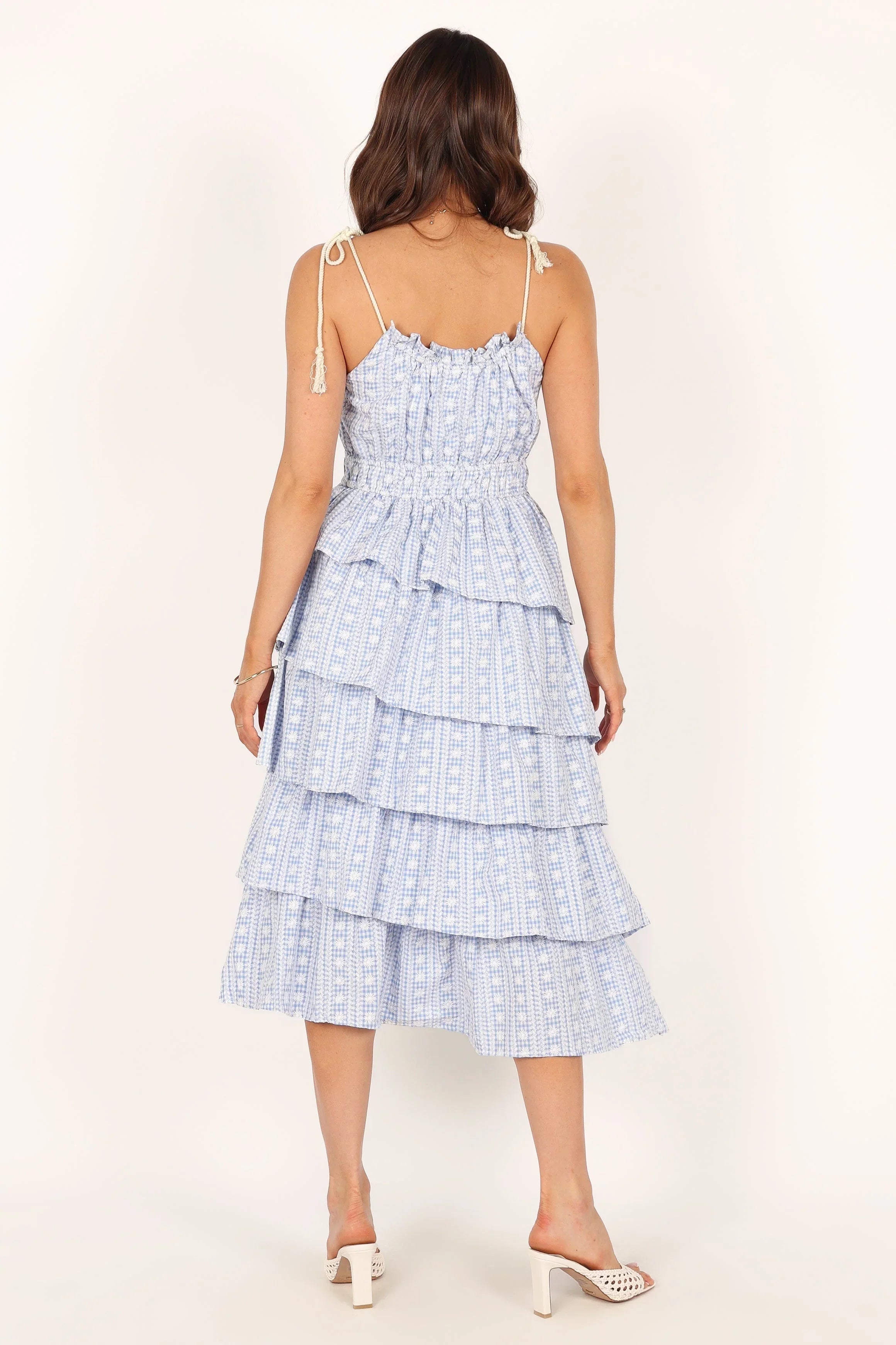 Cora Midi Dress Blue