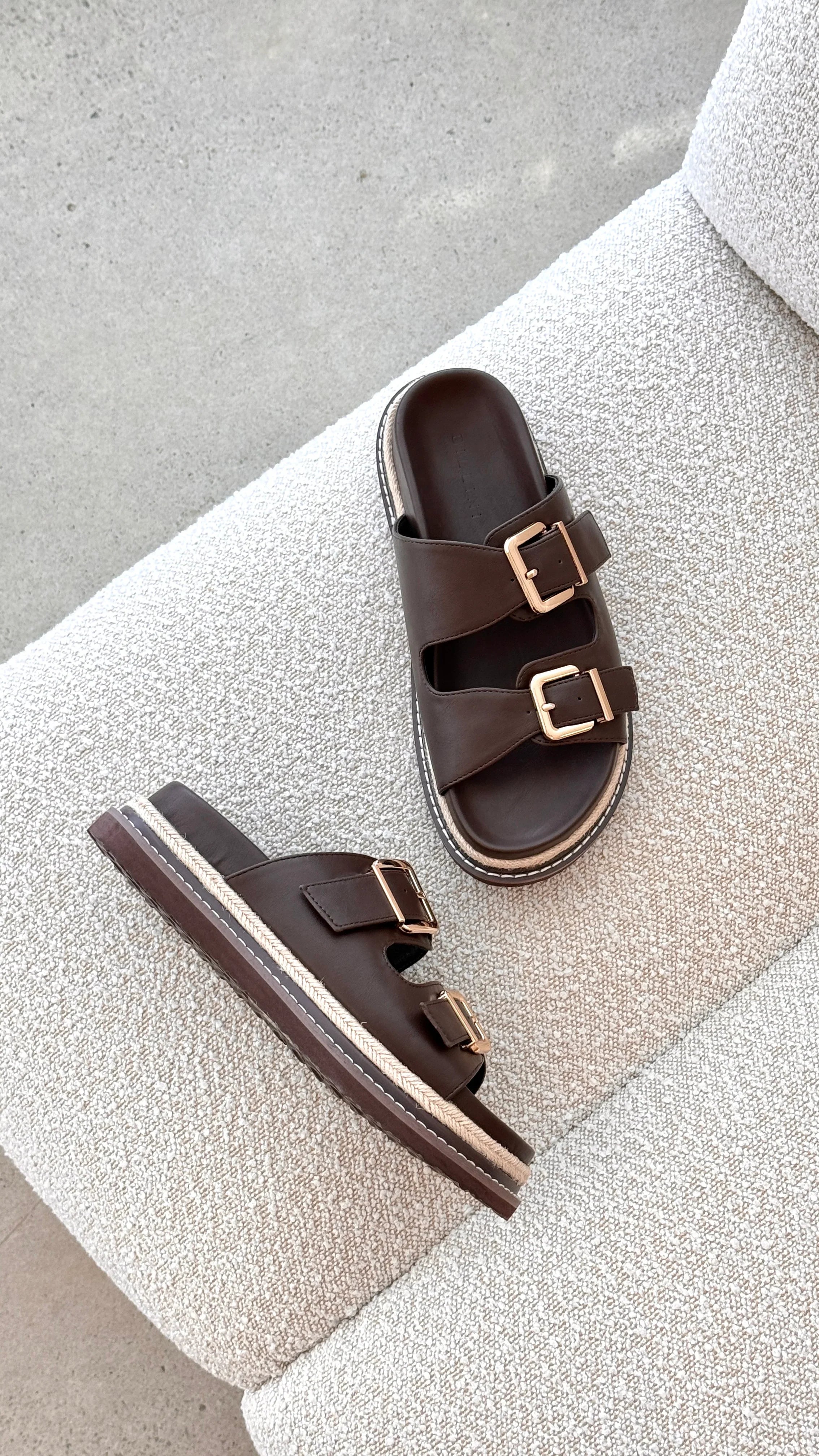 Alder Slide Chocolate