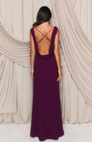 Twilight Toast Maxi Dress Plum