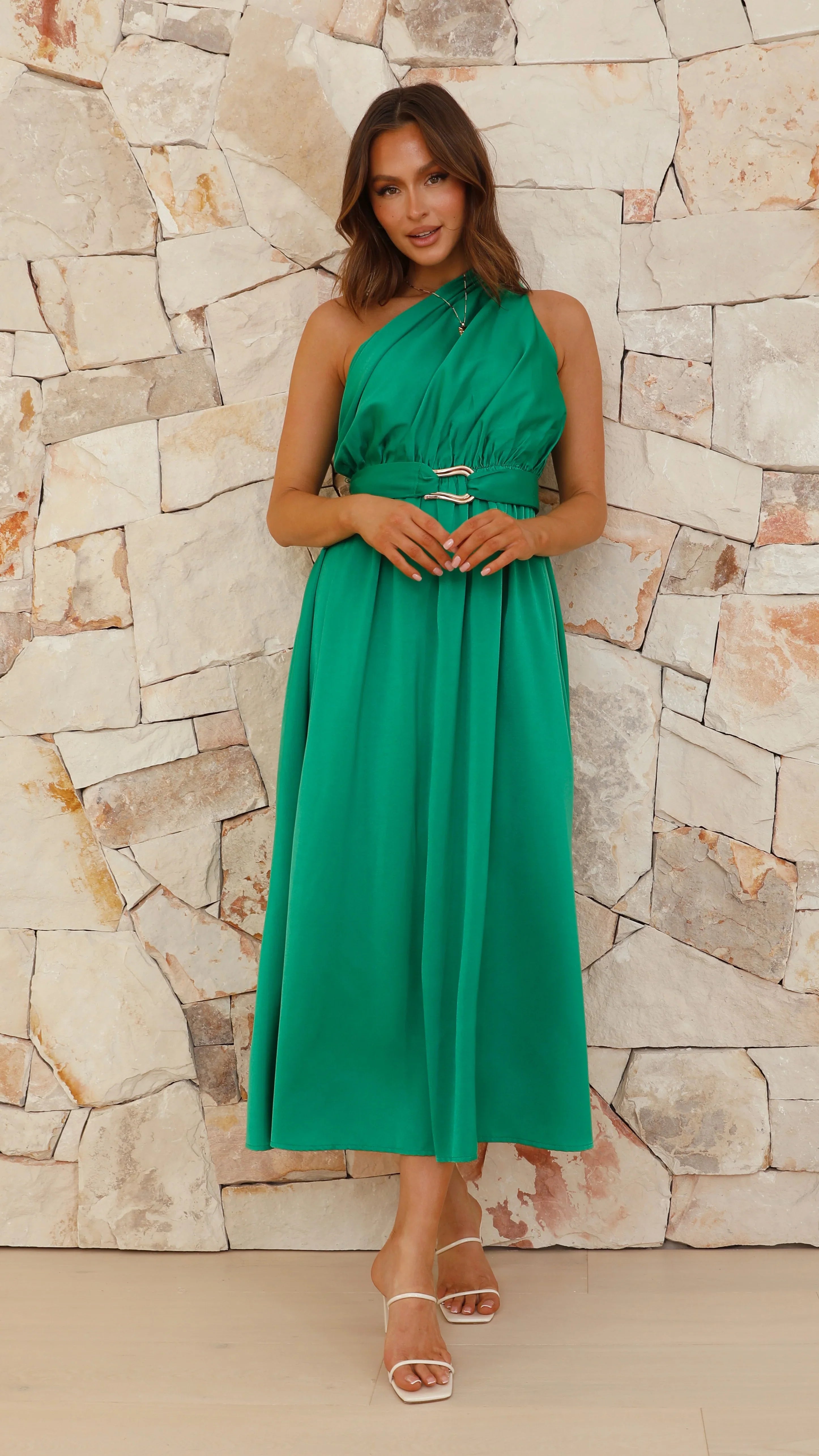 Hadas Maxi Dress Green