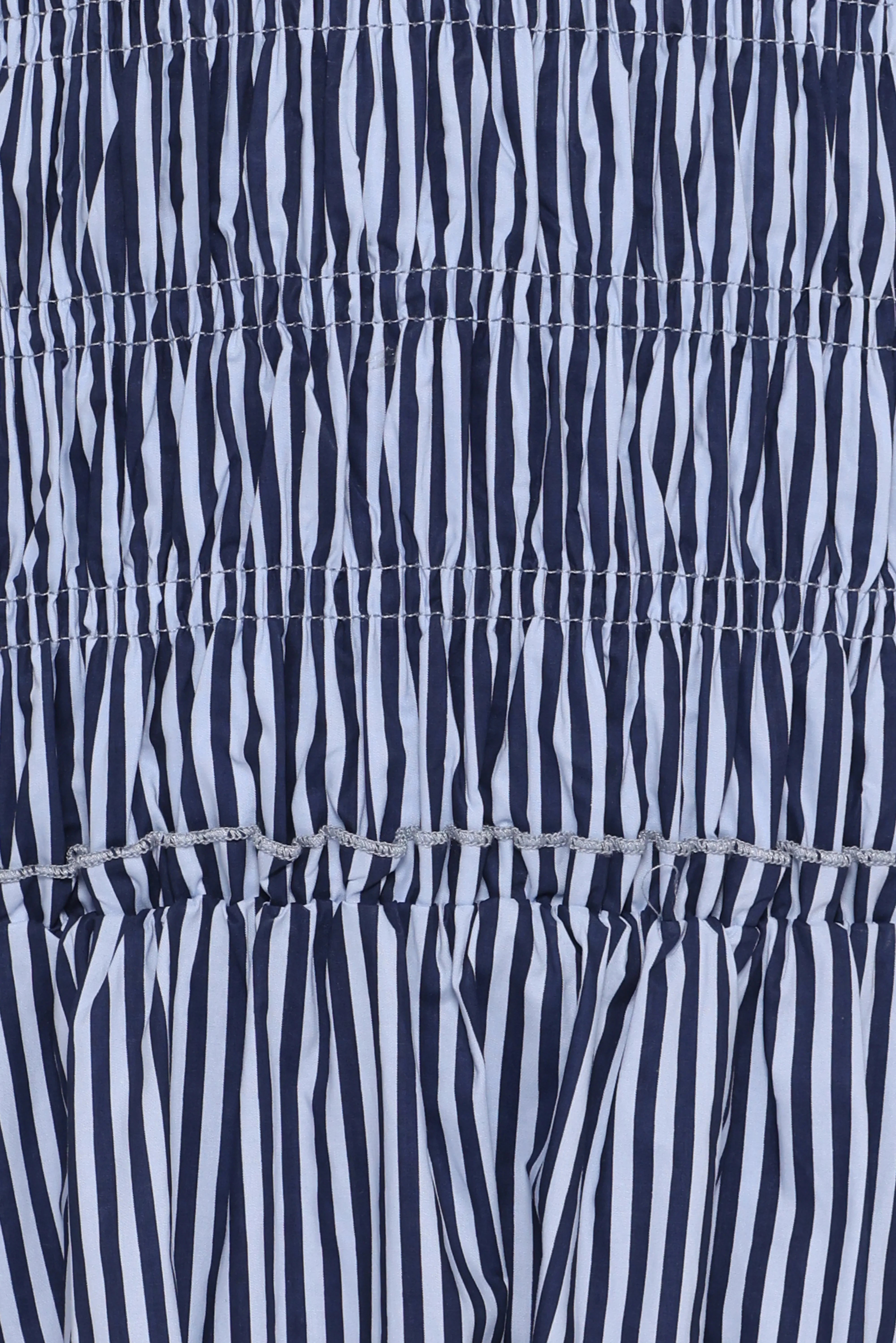 Kirrilee Maxi Dress Blue Stripe
