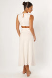 Sola Midi Dress White