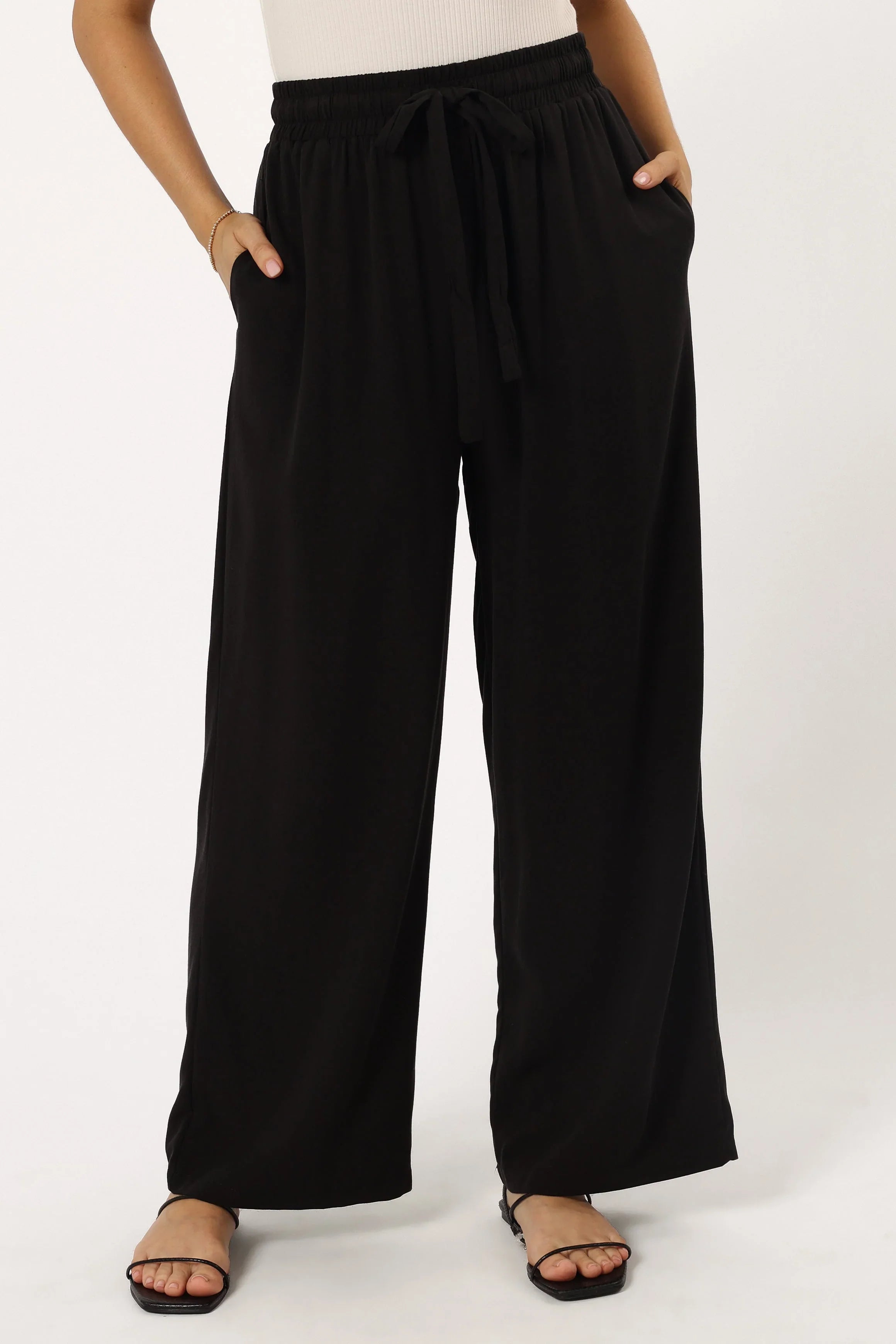 Teddy Pant Black
